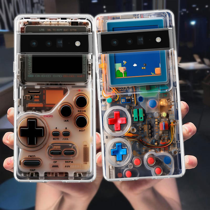 Gaming Console Cartoon - Phone Case Cover for Google Pixel