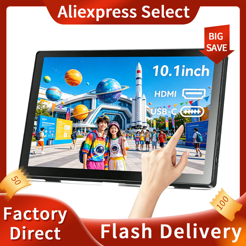 Gaming Console App - Piccolo monitor touchscreen da 10,1 pollici