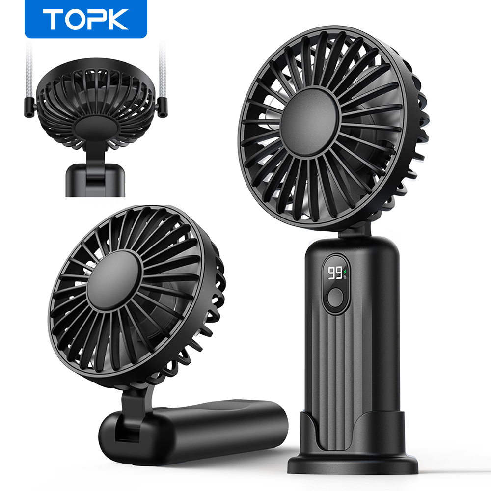 Gaming Console K36 - TOPK Mini ventilatore portatile, ventilatore da