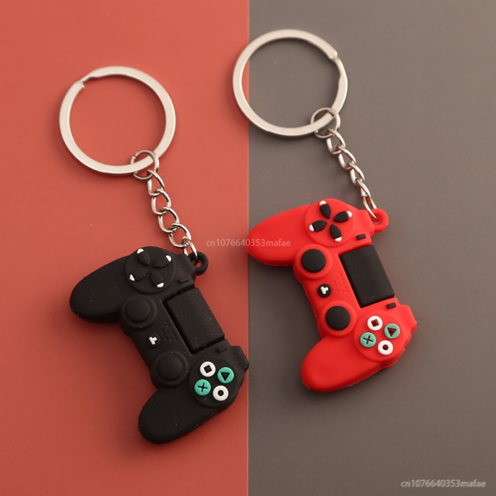 Flight Joystick Sim - Portachiavi con maniglia per videogiochi per