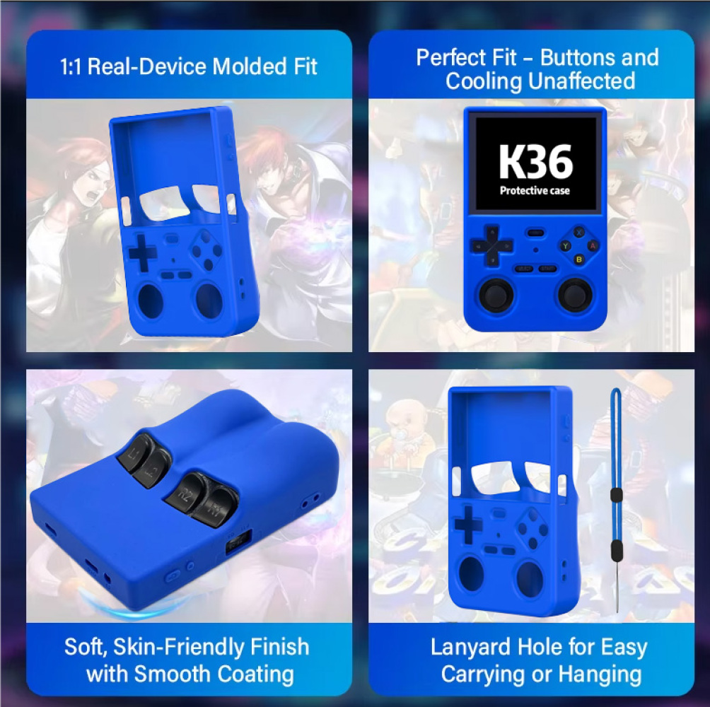 Custodia protettiva in silicon - Gaming Console K36 recensione e prezzo
