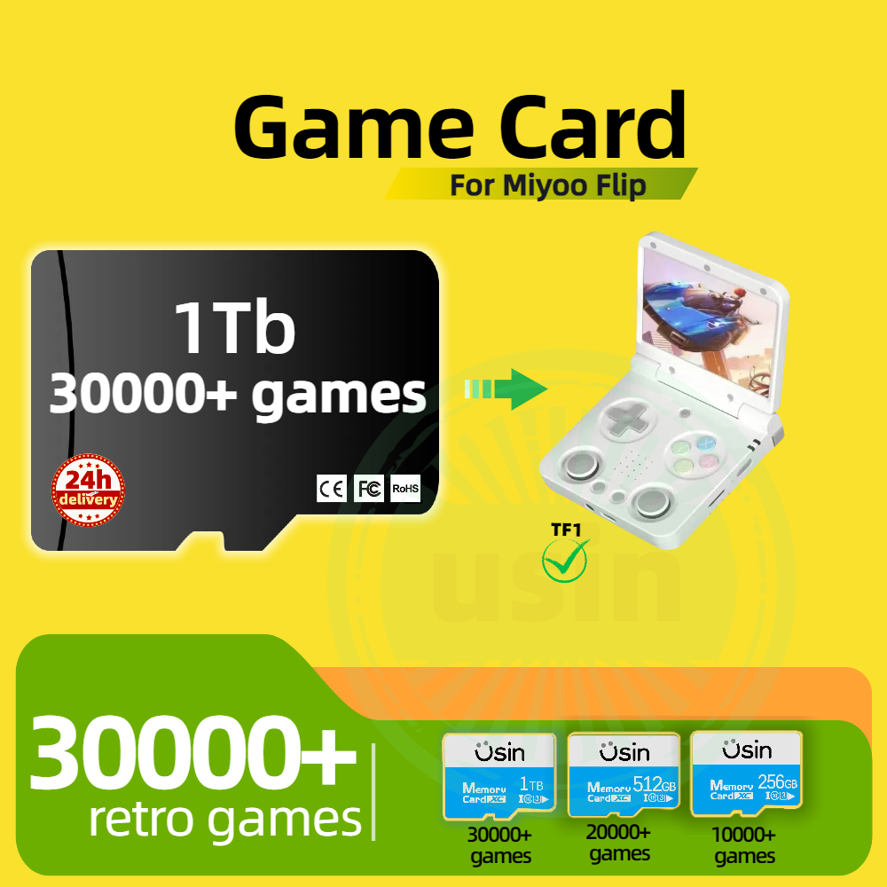 Scheda di gioco per Miyoo Flip - Gaming Console Cartoon recensione e prezzo
