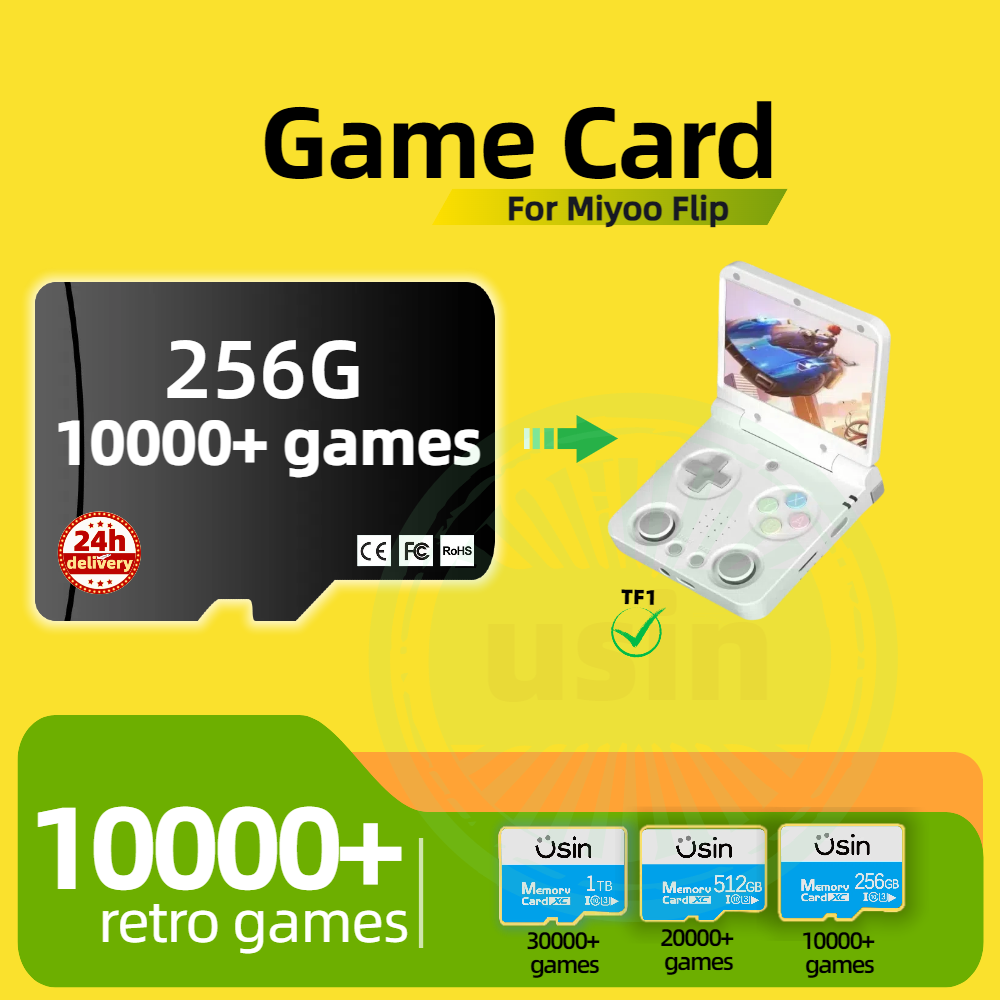 Scheda di gioco per Miyoo Flip - Gaming Console Cartoon recensione e prezzo